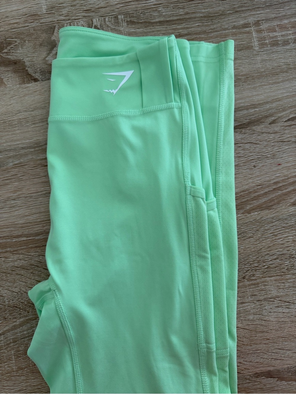 Gymshark Neon Mint High-Waisted Leggings